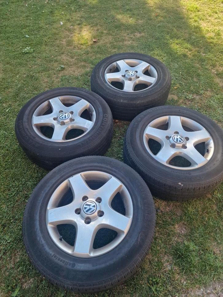VW Touareg Velgen 2008 - Set van 4, Auto-onderdelen, Banden en Velgen, Velg(en), All Season, 17 inch, 235 mm, Personenwagen, Gebruikt