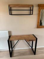 Mooie sidetable plus kapstok, Ophalen, Zo goed als nieuw, 25 tot 50 cm, Rechthoekig