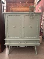 Vintage brocante buffetkast / dressoir / highboard, Ophalen, Huis en Inrichting