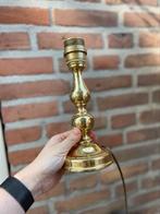 Vintage Herda tafellamp messing goud – jaren 80 Dutch Design, Huis en Inrichting, Lampen | Tafellampen, Ophalen, Zo goed als nieuw