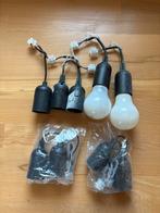 9 Verhuisfittingen met lampen, Ophalen of Verzenden, Gebruikt, Kunststof, Minder dan 50 cm