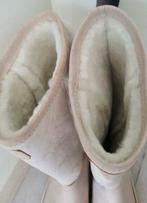 Romika Lamsleren Laarzen Maat 39 - ZGAN, Hoge laarzen, Verzenden, Beige, Zo goed als nieuw