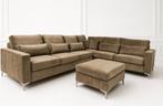 Mooie verona velvet Hoekbank te koop! Erik kuster style, Huis en Inrichting, Banken | Bankstellen, Ophalen, Hoekbank, 300 cm of meer