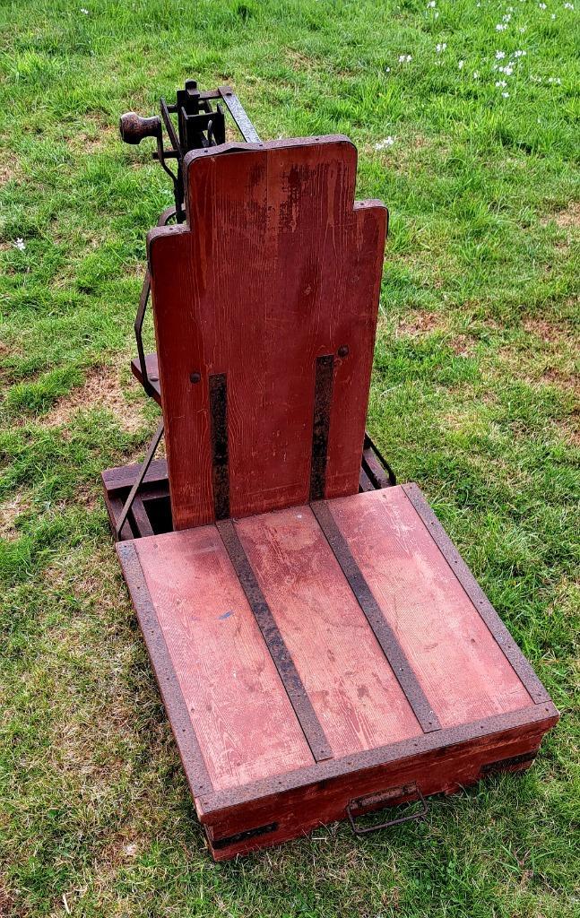 Weegschaal bascule - Antieke tot 200KG - 1959 - Analoog, Antiek en Kunst, Antiek | Gereedschap en Instrumenten, Ophalen