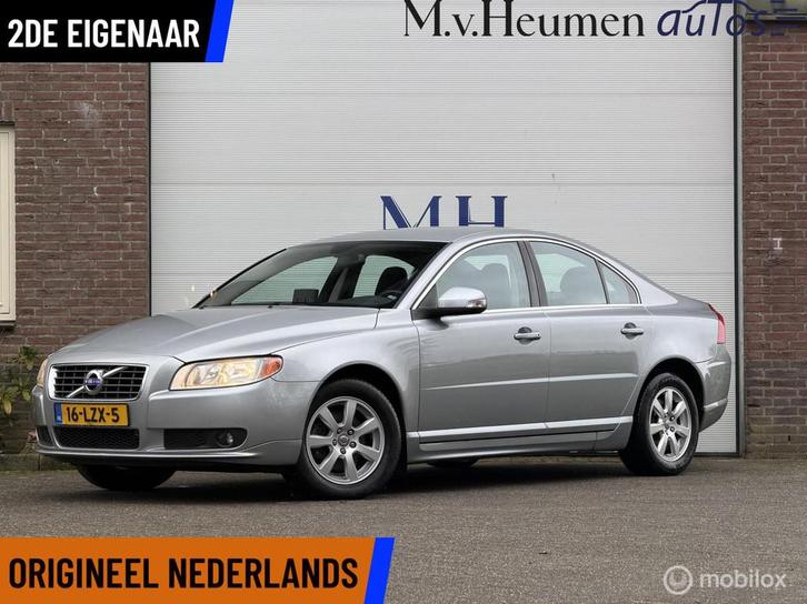Volvo S80 2.0 D3 163PK 5Cilinder ORG NED 2DE EIG LAGE KM, Auto's, Volvo, Bedrijf, Te koop, S80, ABS, Airbags, Airconditioning