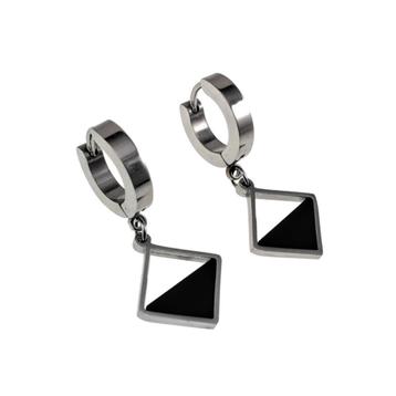 Titanium Oorbellen met Vierkante Hanger - Dames beschikbaar voor biedingen