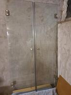 Glazen Douche Pendeldeur, Doe-het-zelf en Verbouw, Deuren en Horren, Gebruikt, 80 tot 100 cm, Overige typen, Ophalen of Verzenden