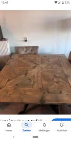 Jorg eettafel steigerhout gebruik, Ophalen, Rechthoekig, 200 cm of meer, 50 tot 100 cm