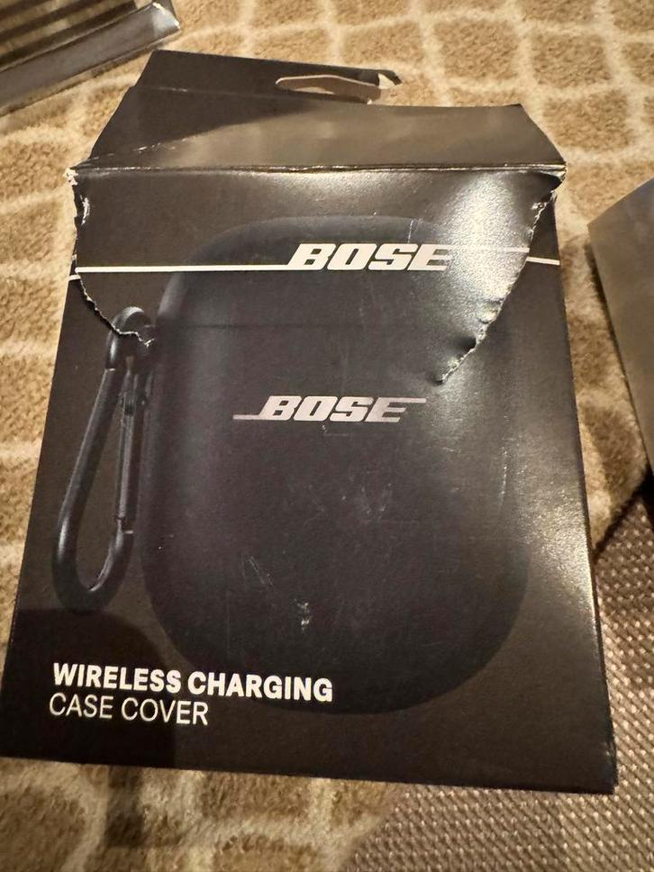 Bose Wireless Charging Case Cover - Zwart, Audio, Tv en Foto, Koptelefoons, Nieuw, Overige merken, Draadloos, Ophalen of Verzenden