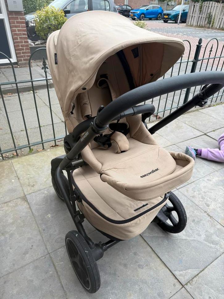 Easywalker Jimmey Combiwagen taupe - Complete Set!, Kinderen en Baby's, Kinderwagens en Combinaties, Gebruikt, Combiwagen, Overige merken