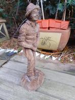 Houten Beeld van een Boer, Ophalen of Verzenden