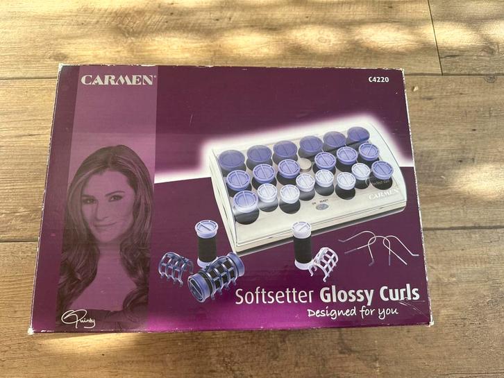 Carmen krulset softsetter, Sieraden, Tassen en Uiterlijk, Uiterlijk | Haarverzorging, Zo goed als nieuw, Overige typen, Ophalen of Verzenden