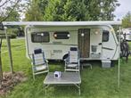 Eriba Hymer Feeling 425    BJ 2016 hefdak caravan, Caravans en Kamperen, Standaardzit, 750 - 1000 kg, Particulier, Vast bed