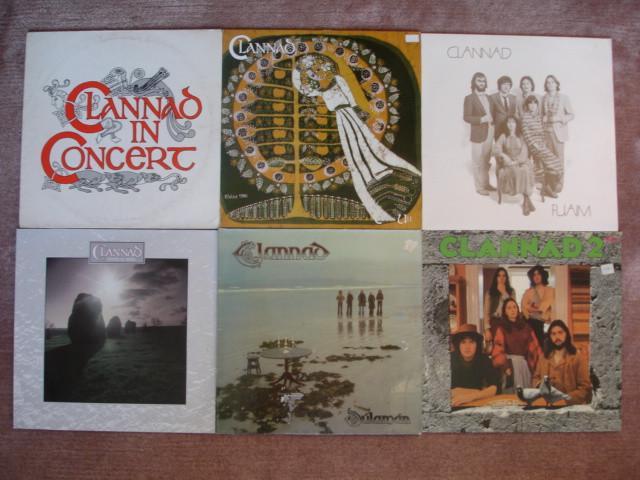 Irish Ierse Folk, Clannad, LP elpee verzameling (6 stuks), Cd's en Dvd's, Vinyl | Verzamelalbums, Zo goed als nieuw, Overige genres