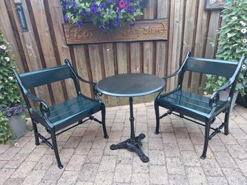 Gardeluxe Bistro set/ tuinset, met evt extra's beschikbaar voor biedingen