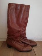 Leren laarsen Bally Suisse. Bruin. Maat 7, Hoge laarzen, Bruin, Ophalen of Verzenden, Gedragen