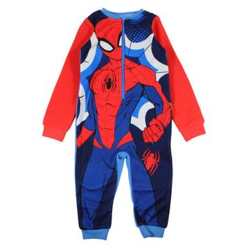 Spiderman Fleece Onesie - Mt 92 - 98 - 104 - 110 - 116 - 128 beschikbaar voor biedingen