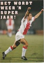 Ajax Kaart Marc Overmars Het wordt weer 'n super jaar, Ophalen of Verzenden, Gebruikt, Ajax, Poster, Plaatje of Sticker