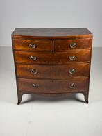 Bowfront Commode Engels antiek mahonie, Huis en Inrichting, Ophalen, Gebruikt, 25 tot 50 cm, Minder dan 100 cm