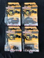 Majorette Volvo Construction Set - 4 nieuwe voertuigen, Ophalen of Verzenden, Nieuw, Bus of Vrachtwagen, Majorette