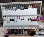 RVS oorbellen met rvs kralen en materialen, unieke stuks., Ophalen of Verzenden, Nieuw
