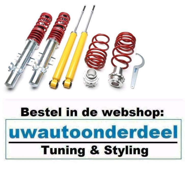 Schroefset Verlaging Onderstel Veren Geschikt Voor Vw Up Gti, Auto diversen, Tuning en Styling, Ophalen of Verzenden