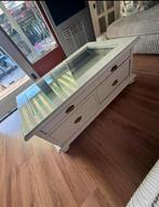 Salontafel met decoratie laden & veel opbergruimte, Huis en Inrichting, Tafels | Salontafels, Ophalen, Gebruikt, Overige materialen
