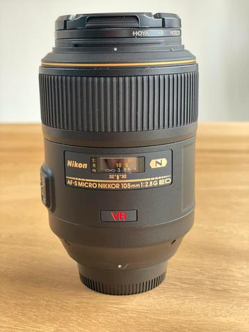 Nikon AF-S 105mm f/2.8G VR Micro objectief, als nieuw !!! beschikbaar voor biedingen