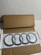 Audi Chrome Logo - Ringen voor Kofferbak, Ophalen of Verzenden, Nieuw, Audi