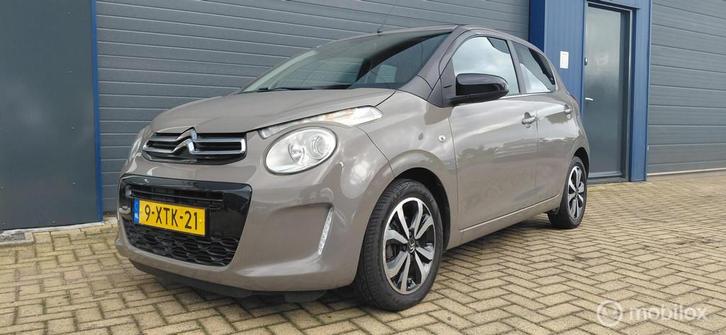 Citroen C1 1.0 VTi Airscape Cabrio, Leer,Camera,, Auto's, Citroën, Bedrijf, Te koop, C1, ABS, Achteruitrijcamera, Airbags, Alarm