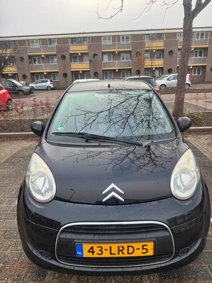Citroën C1 1.0 5-DRS 2010 Zwart met carplay, Auto's, Citroën, Particulier, C1, Benzine, A, Hatchback, Handgeschakeld, Origineel Nederlands