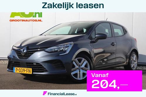 Renault Clio 1.0 TCe Zen Navigatie Carplay Android Airco Cru, Auto's, Renault, Bedrijf, Lease, Financial lease, Clio, ABS, Airbags