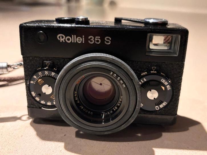 Rollei 35 S, Audio, Tv en Foto, Fotocamera's Analoog, Gebruikt, Compact, Overige Merken, Ophalen