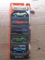 Matchbox Retro. Golf Gti BMW  Landrover Corvette Dodge, Ophalen of Verzenden, Nieuw