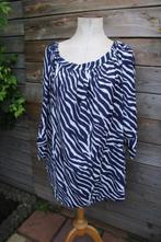 Tuniek blauw/ wit Paptika mt T4 (EU50) Vaste prijs, Kleding | Dames, Grote Maten, Blauw, Blouse of Tuniek, Ophalen of Verzenden