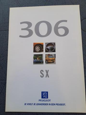 folder Peugeot 306 SX Limited Edition 1998 - Nederlands beschikbaar voor biedingen