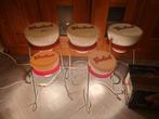 Vintage Grolsch krukjes en lampjes., Huis en Inrichting, Krukjes, Ophalen of Verzenden, Hout