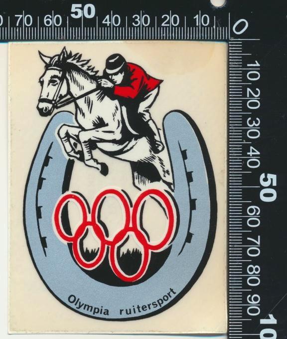 Sticker: Olympia Ruitersport (2), Verzamelen, Stickers, Zo goed als nieuw, Sport, Verzenden