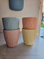 Keramiek kopjes van studio PS, Ophalen, Rond, Aardewerk, Minder dan 40 cm