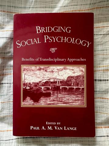 Bridging Social Psychology - Paul A.M. van Lange beschikbaar voor biedingen