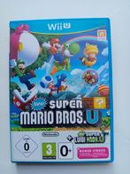 New Super Mario Bros U + New Super Luigi U Wii U, Spelcomputers en Games, Verzenden, Zo goed als nieuw, Platform, 3 spelers of meer