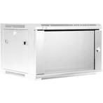 Caymon WPR406R/W 19" installatierek Wit, Nieuw, Glas, Plaatstaal, Ophalen