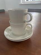 Arabia Teema espresso kop en schotels, Ophalen, Zo goed als nieuw, Overige stijlen, Kop(pen) en/of Schotel(s)
