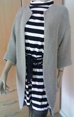 BY-BAR AMSTERDAM 30% wollen zandkleurig vest M, Overige kleuren, Verzenden, Gedragen, Maat 38/40 (M)