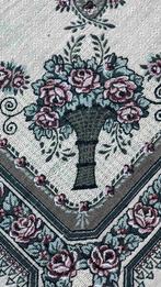 Vintage tafelkleed bloemmotief 185x165, Gebruikt, Djt, Djt@dejuistetoon.eu, Ophalen of Verzenden