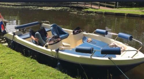 Consoleboot 515 met Suzuki 15 PK 4-takt | Vaarbewijsvrij!, Watersport en Boten, Vis- en Consoleboten, Gebruikt, 10 tot 30 pk, 3 tot 6 meter