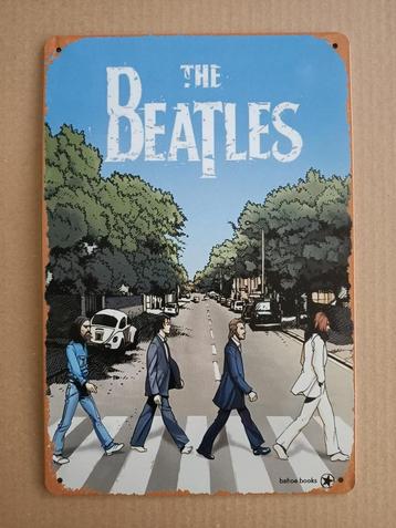 Metalen Plaat: The Beatles / 30x20/ Nieuw !!   beschikbaar voor biedingen