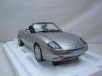 Fiat Barchetta 1995 grijs metallic  1:18 Laudo, Ophalen of Verzenden, Nieuw, Auto, Overige merken