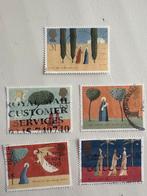 UK-156 kerstzegels, Ophalen of Verzenden, Overige thema's
