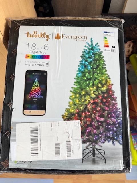 Twinkly kerstboom 1,80m hoog met geïntegreerde lampjes, Diversen, Kerst, Nieuw, Ophalen